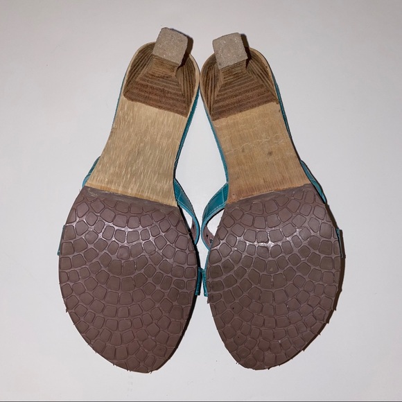 NWOT Steve Madden Teal Heels - Picture 6 of 7